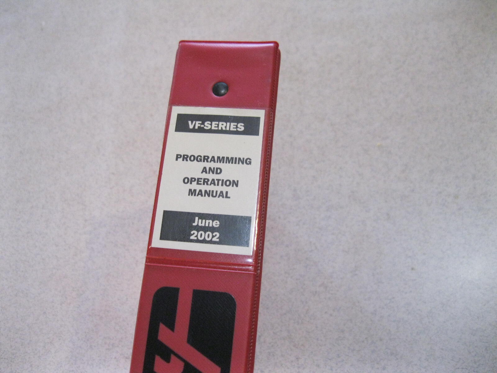 HAAS VF Series Programming and Operations Manual. June 2002. Excellent.