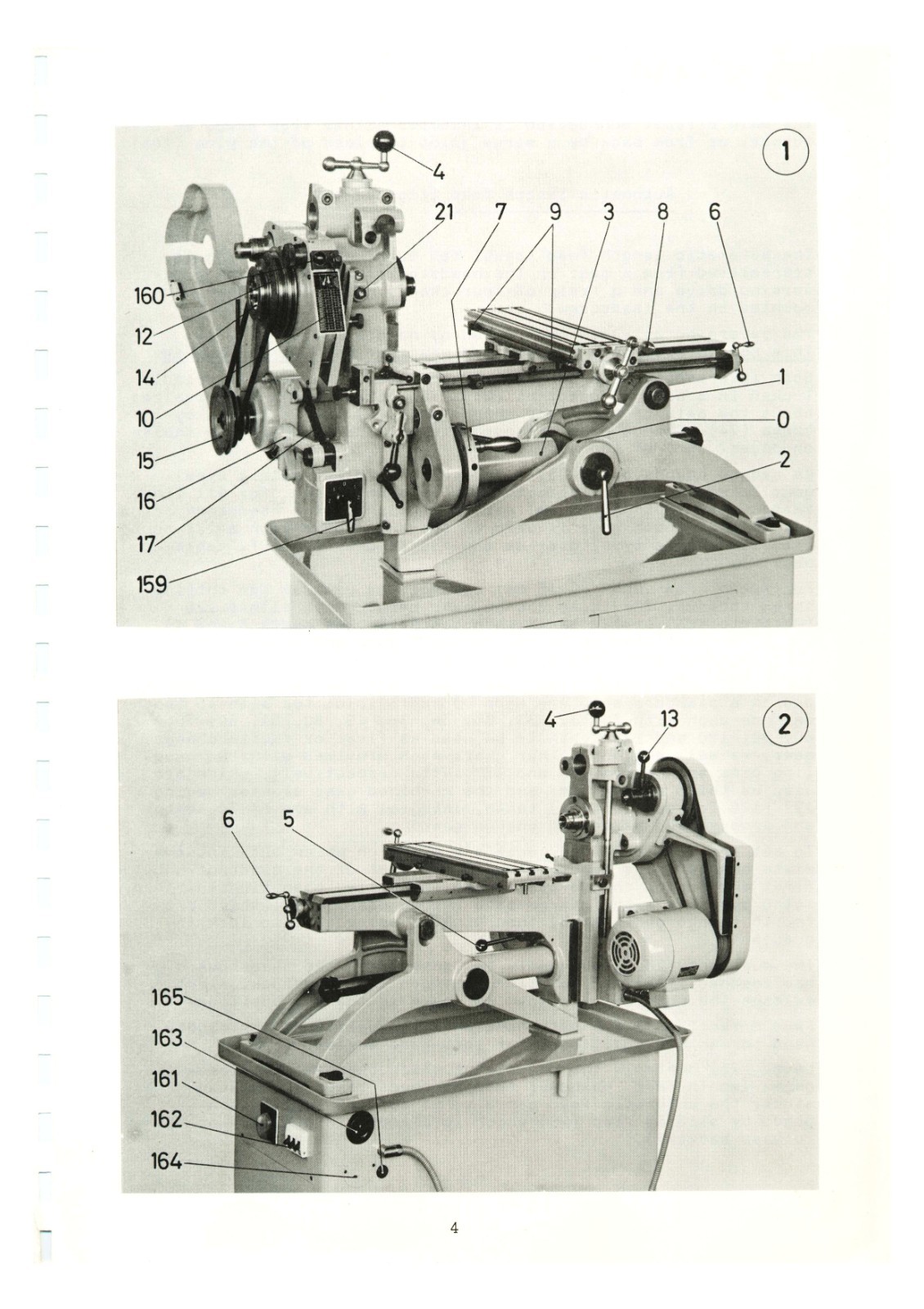 1 Universal Machine Tool Operator Instruction Manual Fits Meyer & Burger UW1 UM3