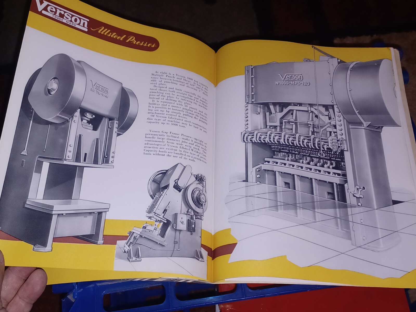 Verson allsteel Presses Company Forming Dies Brakes Punching Attachments CATALOG