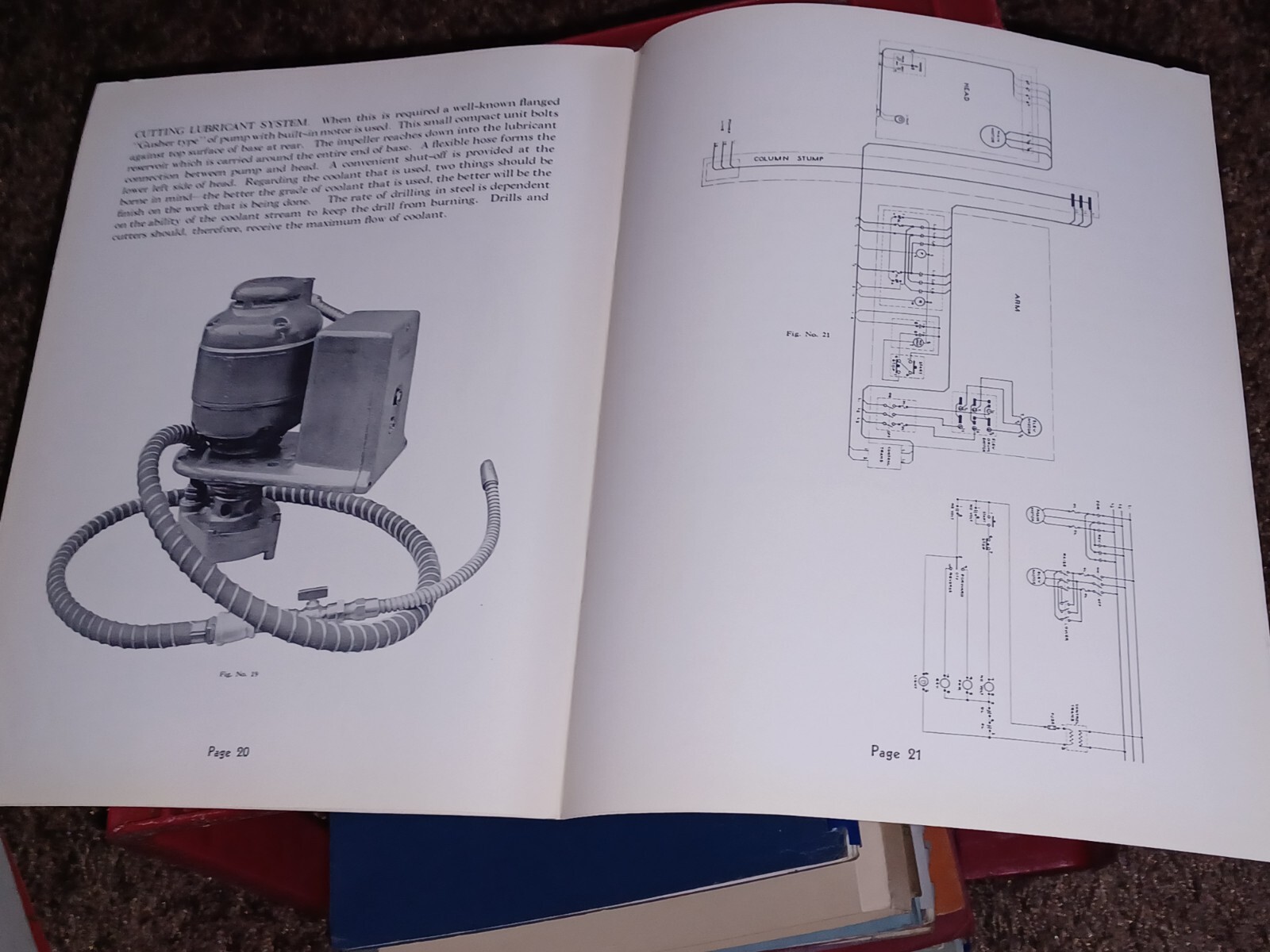 AMERICAN HOLE WIZARD Tool Works BULLETIN 330 Instruction Book LATHE RADIAL DRILL