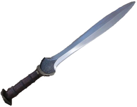 Celtic leaf sword