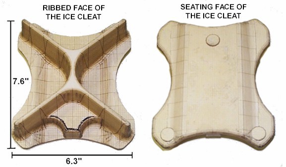 LOM Model of Ice Cleat